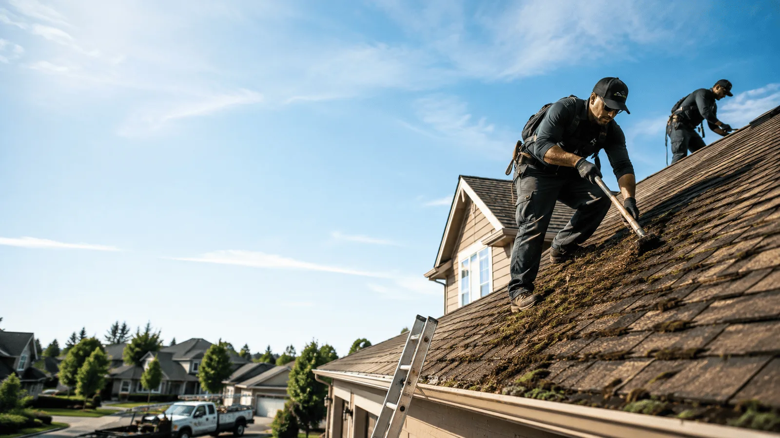 Roof Moss Removal in Lakeside Marblehead, OH near me